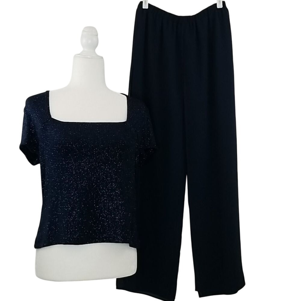 Ronni Nicole Blue‎ Cocktail Pants Suit